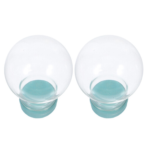 10Pièces Petits Globes De Neige DIY Transparente Pour 1