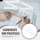 3Pcs Precise White Scale Rulers for Home Office and School Use 8