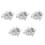 500Pcs Stainless Steel Sim Card Ejector Tools Silver for Mobile Phones 8