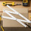 3Pcs Precise White Scale Rulers for Home Office and School Use 7