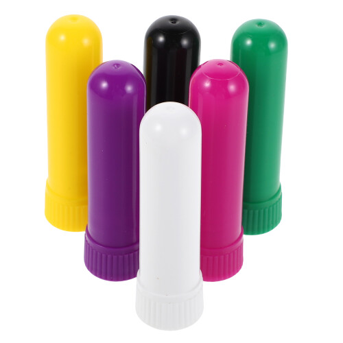 30Pièces Tubes Aromathérapie Rechargeables En PP Multiusage 1