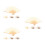 12Pcs Lightweight Bamboo DIY Folding Fan Frames for Craft Enthusiasts 9