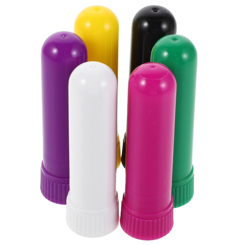 30Pièces Tubes Aromathérapie Rechargeables En PP Multiusage 2