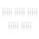 25Pcs White Plastic Vernier Calipers Mini Measuring Tool for Students 6