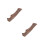 2Pcs Kitchen Handle Wood Grip Beech Handle for Home Use 7