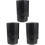 3Pcs Black Plastic Sand Bottles Rattle Proof Golf Cart Accessories 4