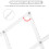 3Pcs Precise White Scale Rulers for Home Office and School Use 10