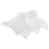 5Pièces Bracelets De Poignet Blancs Pour Robe Amovibles 2