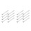 16Pcs Silver Stainless Steel Cotton Candy Maker Clips with Easy Grip 4