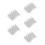 25Sets DIY White Clay Tools and Drawing Blending Stumps Set 9