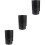 3Pcs Black Plastic Sand Bottles Rattle Proof Golf Cart Accessories 7