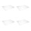 4Pcs Transparent Laptop Keyboard Dust Cover Acrylic Protective Shield 5