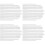 32Pcs Clear Acrylic Watchband Stencil DIY Craft Strap Template 7