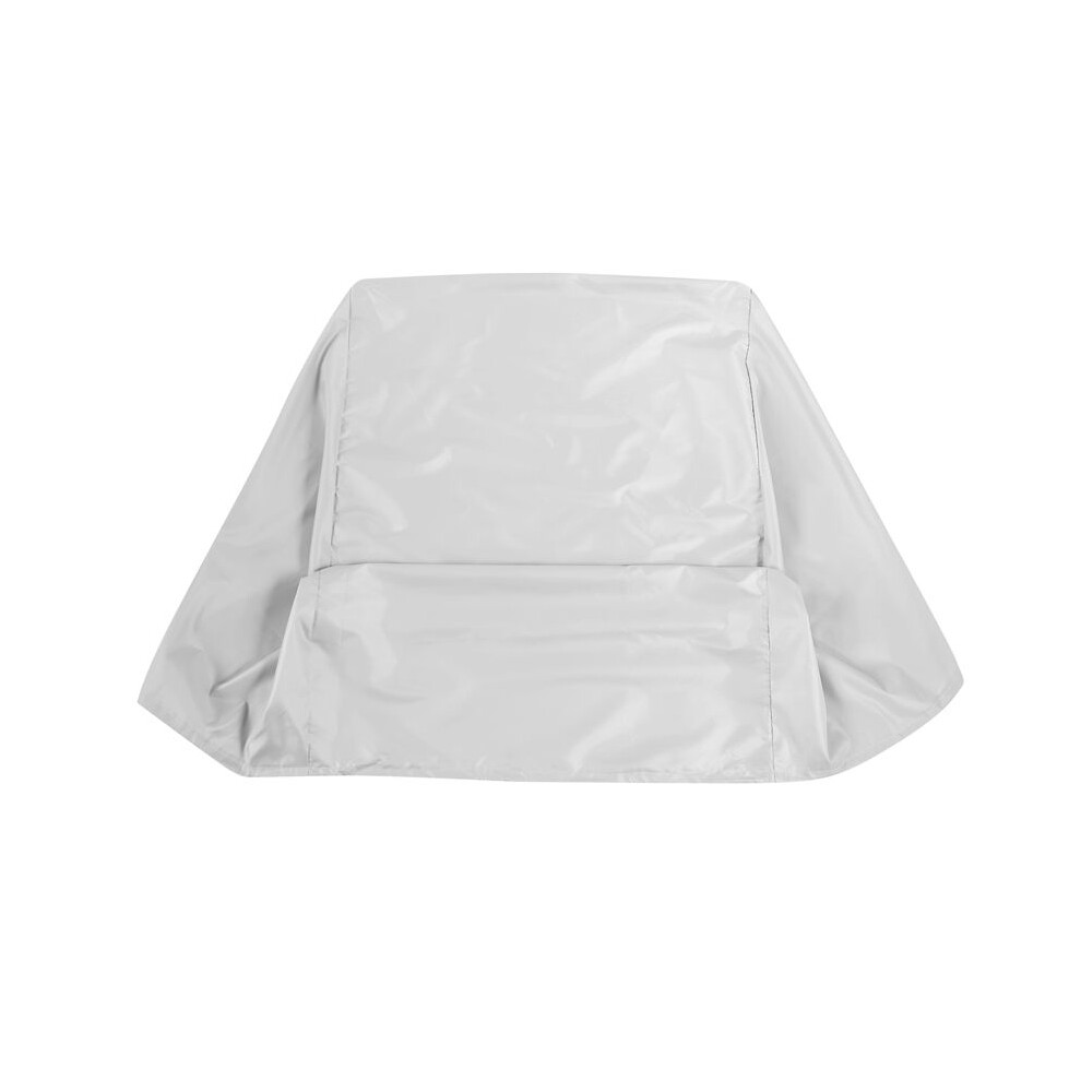Tauoh Boat Cover, Outdoor Waterproof Pontoon Captain Boat Bench Chair Cover, Chair Protective Covers White