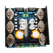 2 Stuks 1969 Gold Seal Sinking-Gold 20W & 20W Klasse A Power HiFi Versterker Afgewerkt Bord met Heatsink, 1969 Versterkerbord