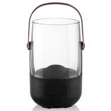 Flame Air Humidifier & Essential Oil Diffuser with Color-Changing LED Lights - USB Powered, Auto-Off Safety Timer