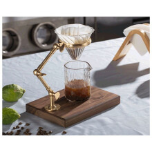 Kaffee-TropfstäNder, Handstanze, Metall, Filterbecher, Rahmenhalter, PapierstäNder, Messing, Geometrische Tropfbecherhalterung, für ÜBergießEn