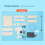 DIY Infrared Sensor Water Dispenser Model Science Experimental Tool Kit for Learning Wooden Puzzle Games 2