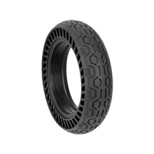 10X2.5-6.5 Pneu Solide Bande Trou Caoutchouc Pneu IndéMaillable Pneu Creux Nid D'Abeille Pneu Solide