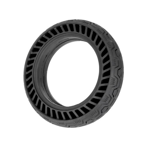 10x2.5-6.5 Solid Tire Strip Hole Rubber Run-Proof Tire Hollow Tire Honeycomb Solid Tire 2