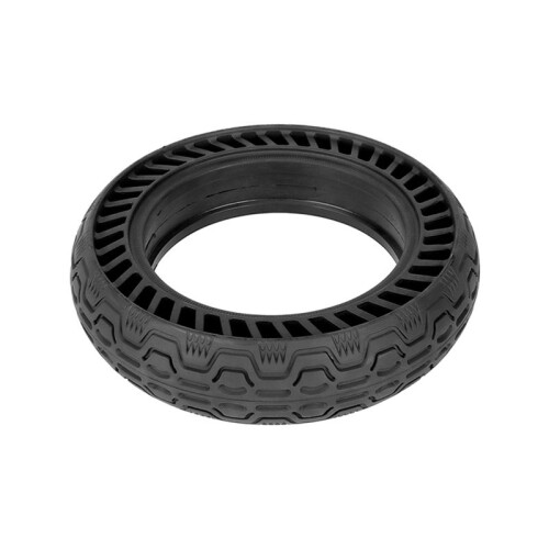 10x2.5-6.5 Solid Tire Strip Hole Rubber Run-Proof Tire Hollow Tire Honeycomb Solid Tire 2
