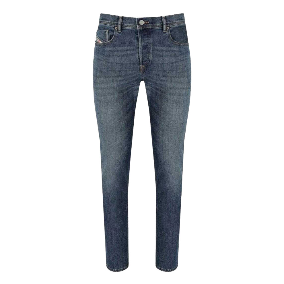 Diesel Mens 2023 D-Finitive Straight Leg Jeans Blue