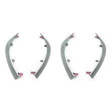 Dashboard Trim Cover Strip for Altis 2009-2013 Central Control Car Styling Air Outlet Silver Frame(4PCS)