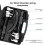 Coil Spring Compressor Tool Extendable Bracket Heavy Duty Strut Spring Compressor Tool Capacity for Car Truck 9