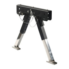 Folding Caravan Step Stabilizer /RV Step Stabilizer Kit Portable RV Ladder Support Trailer Parts for 5th Wheels