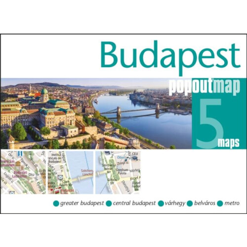 Budapest PopOut Map Other Book