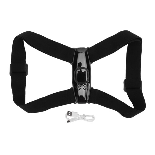 Attelle dorsale correctrice réglable 300 mAh noire 1