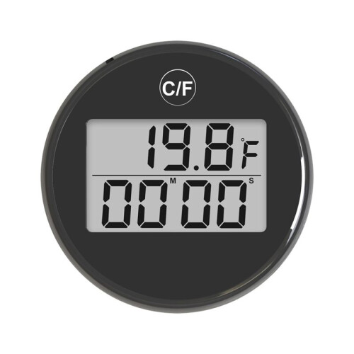 Water Bath Thermometer Small Floating Waterproof Ice Bath Thermometer with LCD Display Waterproof Cold Plunge