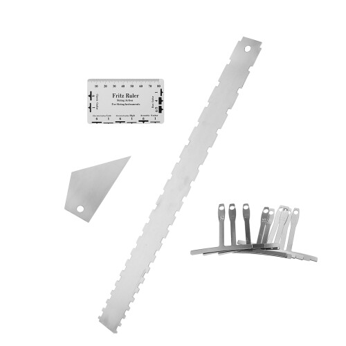 3Sets Gitarren Setup Silber Kompakt Präzise Messung