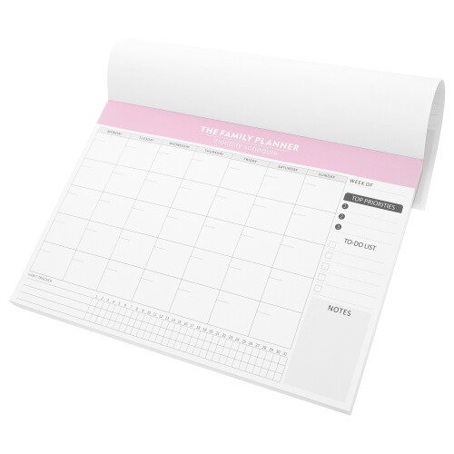 2Stk Pinker Aufgabenplaner Lehrer Wochenplan Notizblock 1
