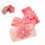 3Pièces Bandeaux Fleurs Bébé Stretch Polyester Coloré 9