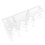 2Pièces Support Transparent Pour Skateboards Plastique Durable 2