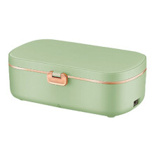Tragbare Beheizbare Lunchbox mit Behälter Aus Lebensmittelechtem Edelstahl 304, 0,9 L, Selbsterhitzender Wärmebehälter für das Büro