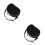 2Pcs Durable Black Oxford Lyre Harp Container Convenient Carrying Bag 6