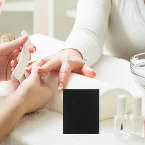 Décalques French Tip En Papier Pour Ongles DIY 2