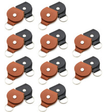 Guitar Pick Bag Folk Acoustic Guitar Pick Clip Keychain Pick Bag Musical Instrument Accessories