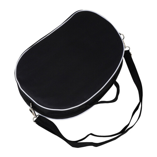 2Pcs Durable Black Oxford Lyre Harp Container Convenient Carrying Bag 1