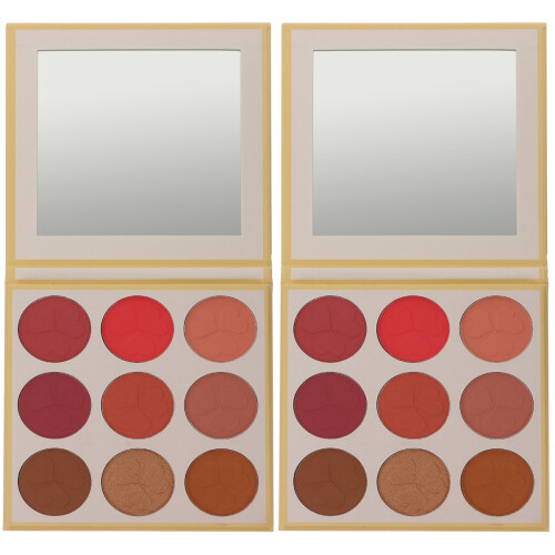 2Pièces Palette Cosmétique Blush 9 1