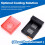 For Raspberry Pi 5 Case with Cooling Fan Enhanced Protection Durable Design Easy Assembly Perfect Fit Red 7