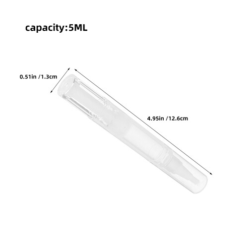 20Pièces Twist Transparent Multiusage Pour Gloss Et Ongles 2