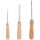 3Pcs Cotton Stuffing Tool with Wooden Handle for Sewing Projects 1