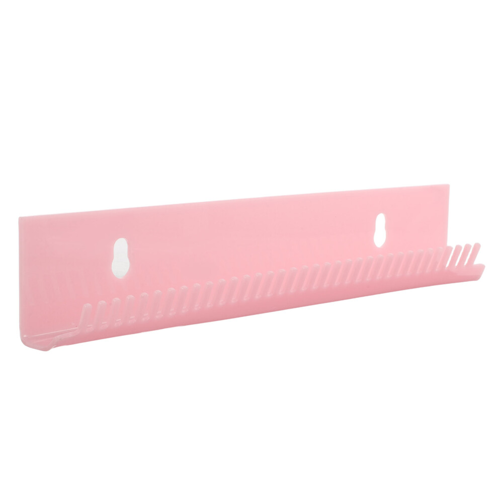Totority Unisex Pink 3Pcs Acrylic Hair Extension Stand U-Shaped Wig Holder For Salon