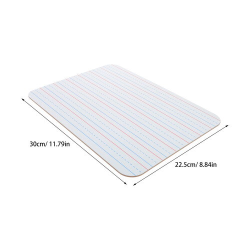 5Pcs Small Whiteboards with Handwriting Lines Double Sided Multi Color 2