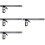 8Pcs Carpenter Combination Square Stainless Steel Ruler with 9