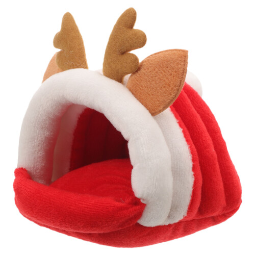 2Pcs Design Hamster Hideout Wear-Resistant PP Cotton House 1