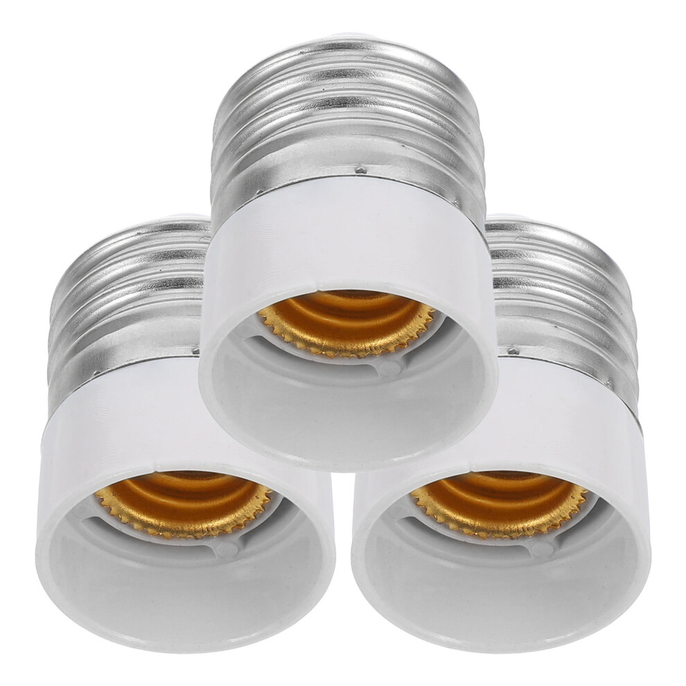 9Pcs Durable Copper Lamp Socket Converter For Indoor E27 To E14 Bulbs Light 3633977973021